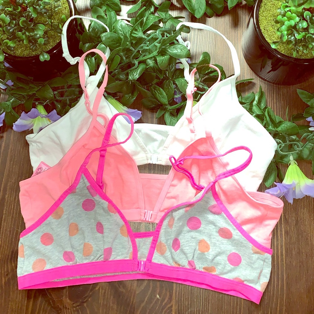 3 pair bra set